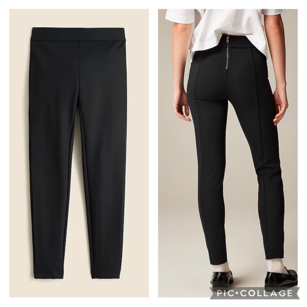 J. Crew grey Ponte Ankle Leggings